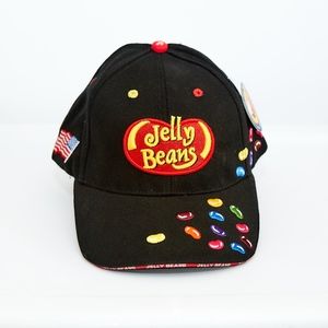 Unisex Jelly Beans Embroidered Brushed Cotton Cap